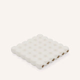 BubbleBar.Coaster.6x6 in eggshell by Layerd.Studio