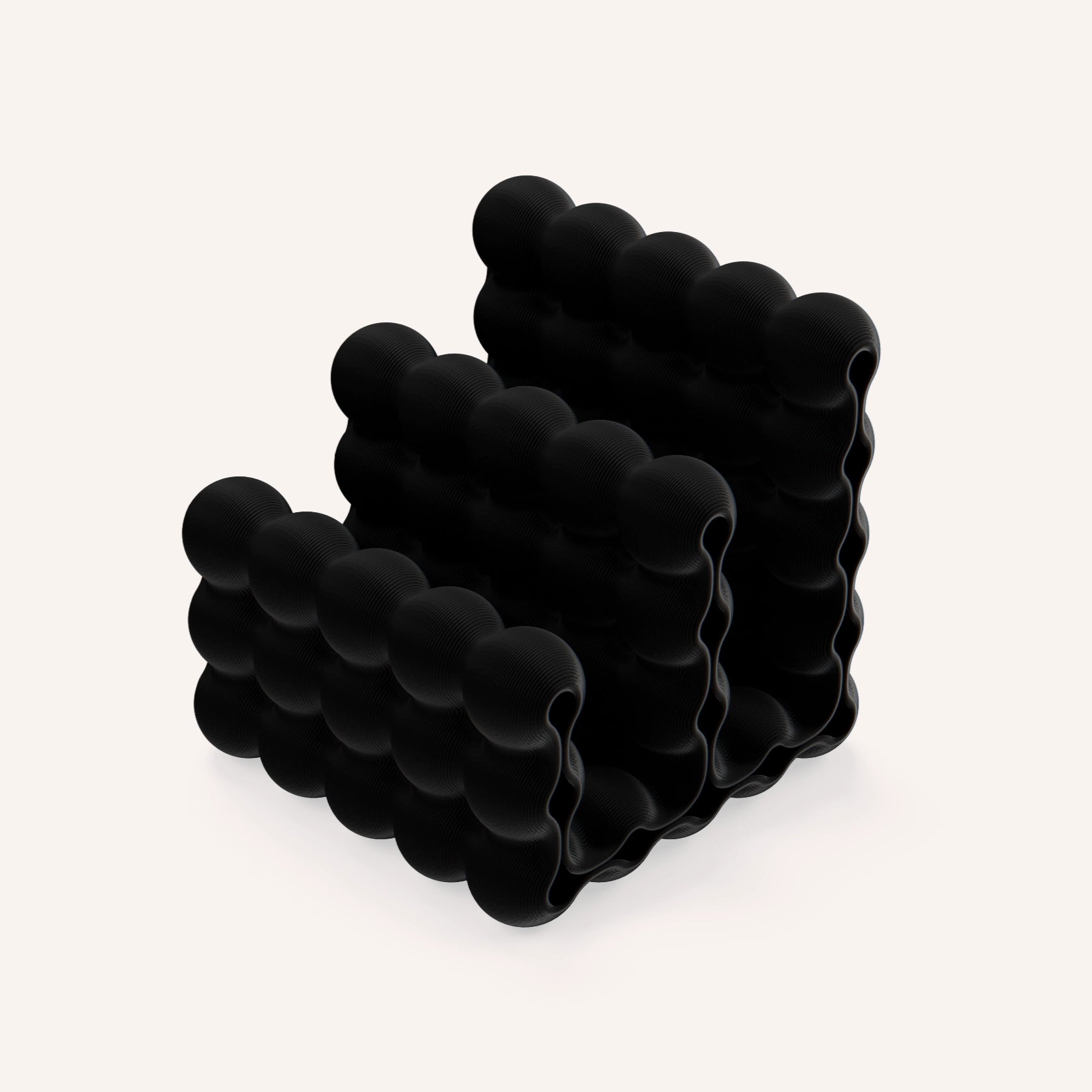 BubbleBar.Notebook in charcoal by Layerd.Studio