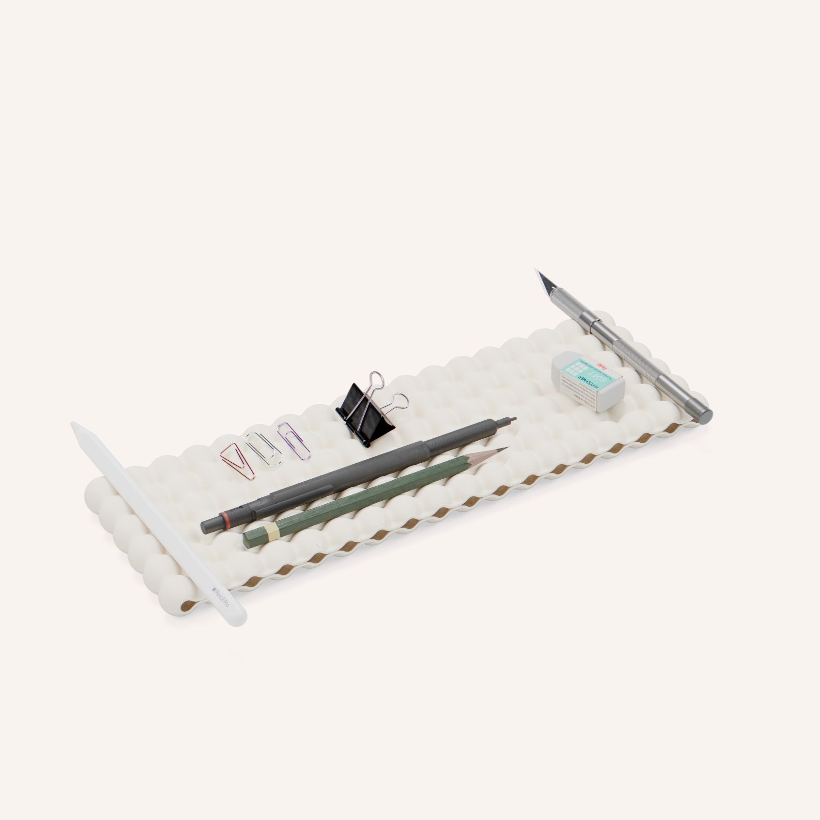 BubbleBar.Tray in eggshell by Layerd.Studio